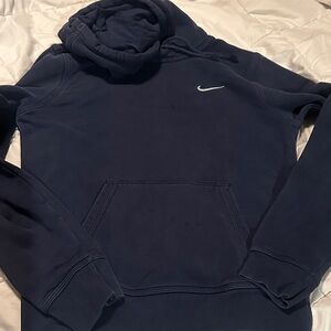 Nike Men's Navy Blue Hoodie